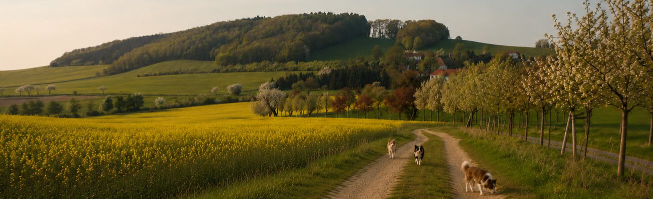 Landschaft in unserer Heimat in der Oberlausitz